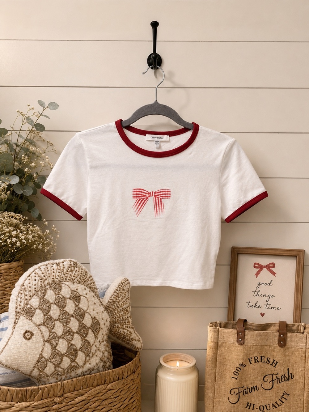 Cherry Mellow Tee Size M